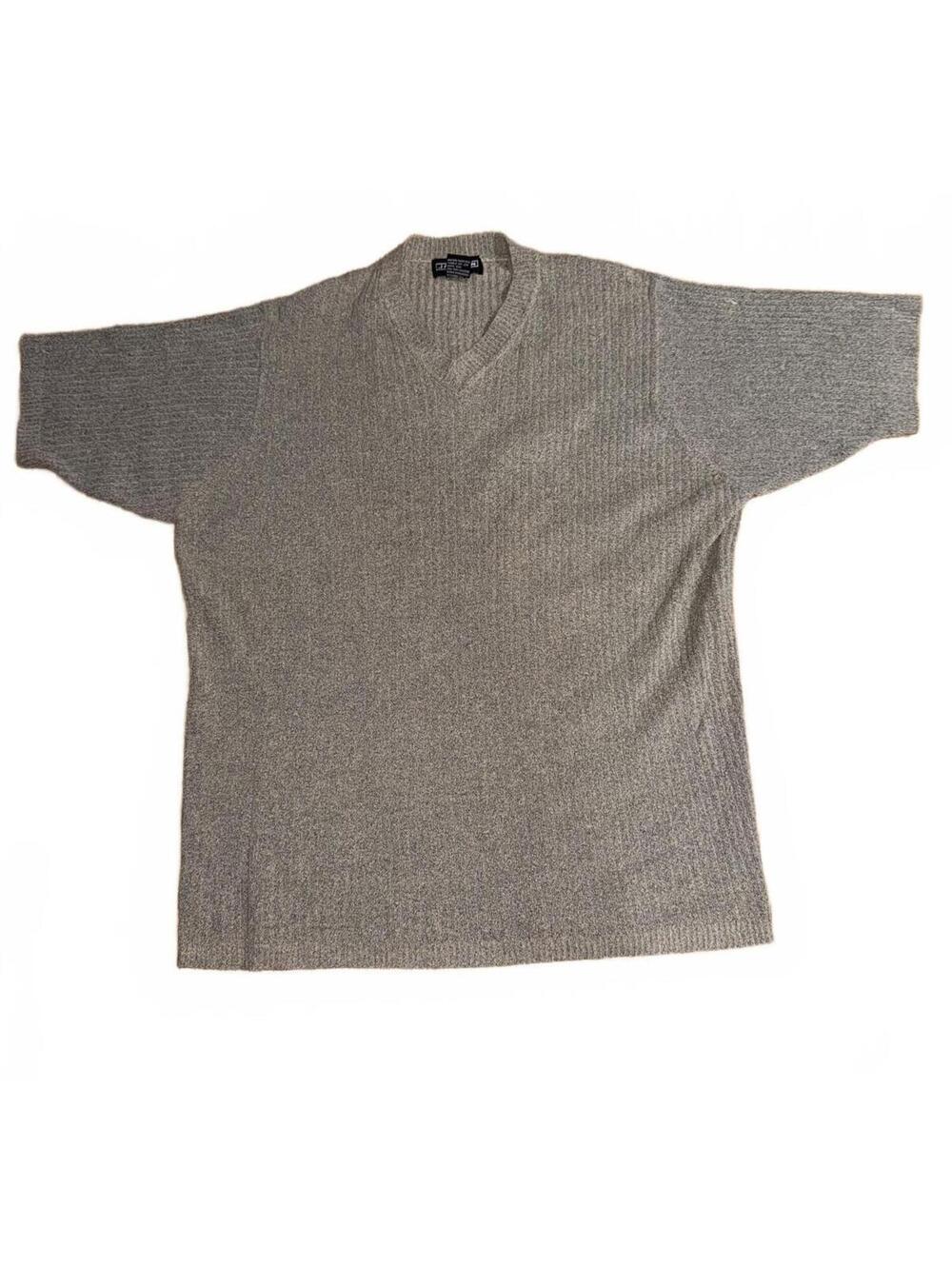 Vintage Jantzen Men's Short Sleeve Knit Sweater Size L